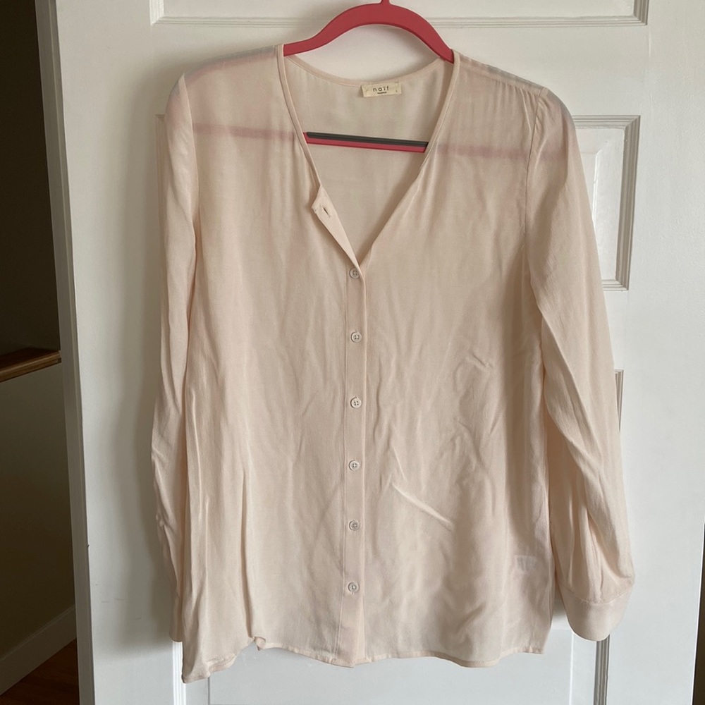 naïf Montreal pale pink blouse